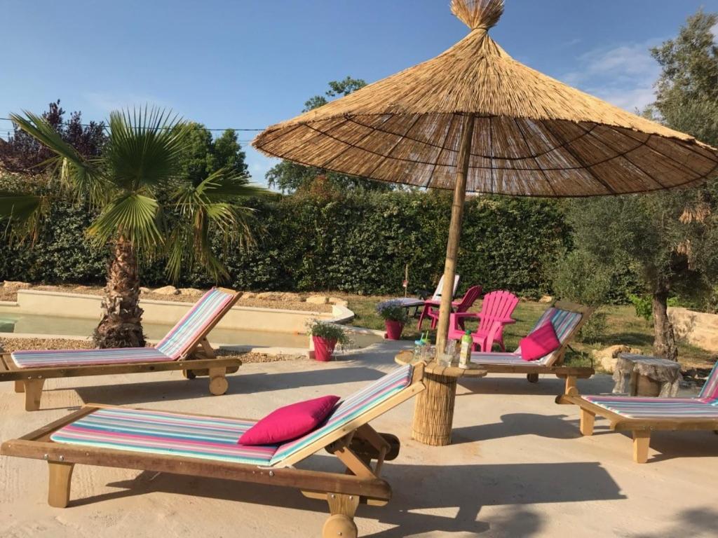 Villa Mas de la Frigoule à Le Pouget Extérieur photo